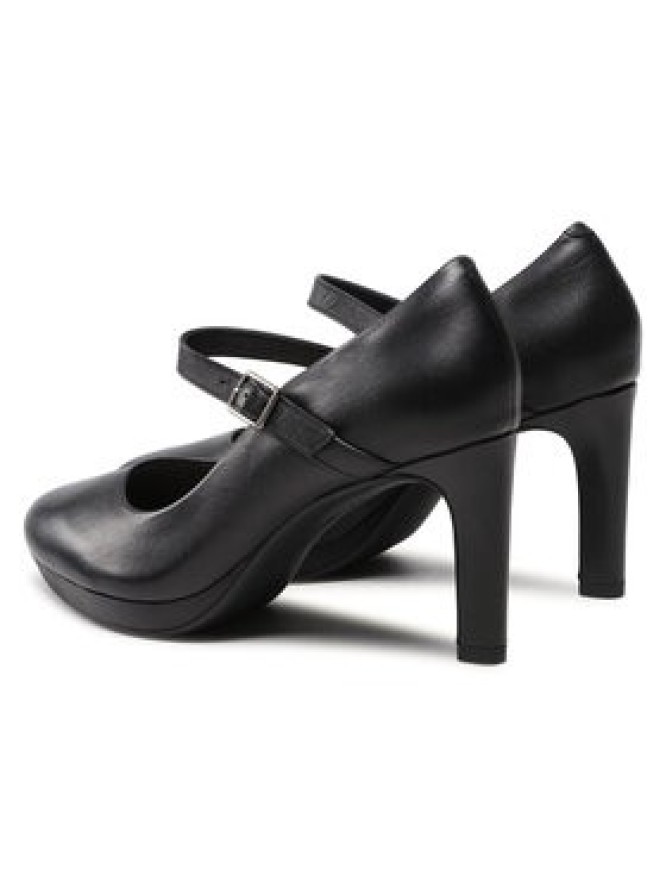 Clarks Półbuty Ambyr Shine 261577844 Czarny