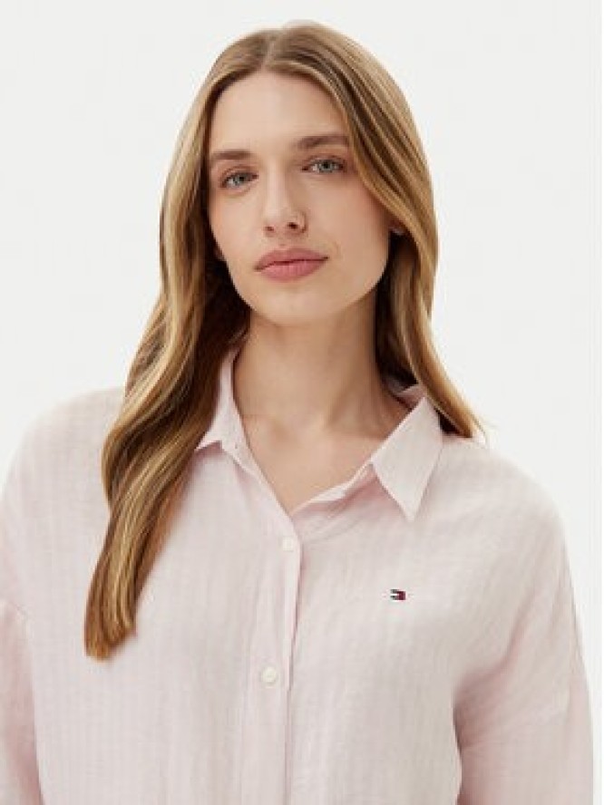 Tommy Hilfiger Koszula WW0WW46169 Różowy Loose Fit