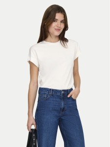 ONLY T-Shirt Erica 15308926 Biały Oversize