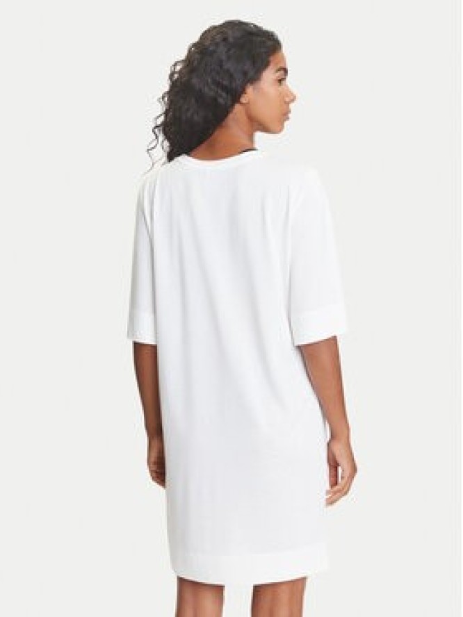 Emporio Armani Sukienka codzienna EW000618 AF12187 U1131 Biały Loose Fit