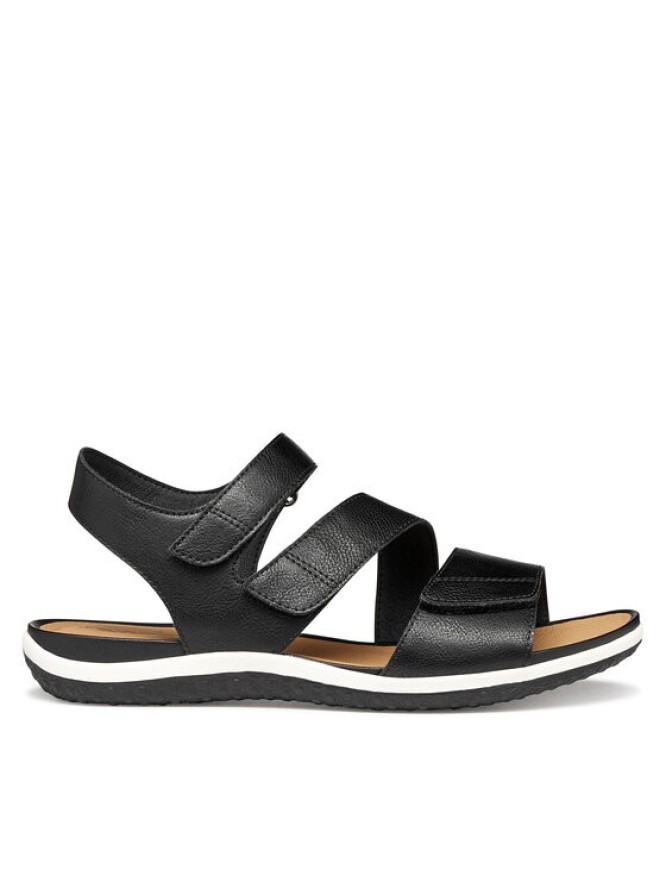 Geox Sandały D Sandal Vega D35R6A 000BC C9997 Czarny