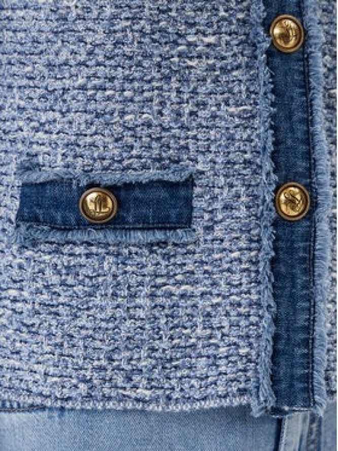 Luisa Spagnoli Marynarka Cannuccia 58589 Niebieski Regular Fit