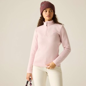 Damska elastyczna warstwa środkowa Blindside Quarter Zip z zamkiem