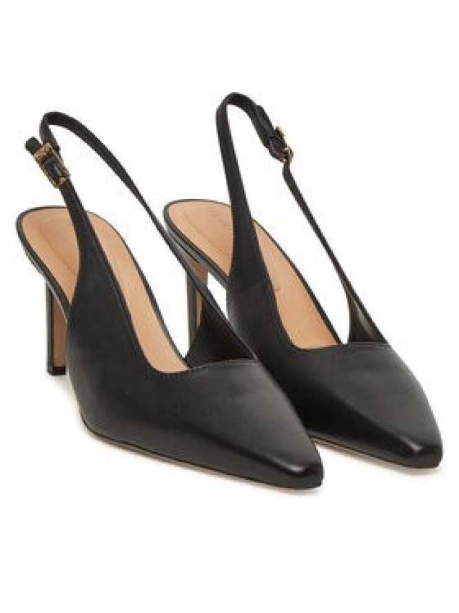 Tommy Hilfiger Szpilki Squared Toe FW0FW08636 Czarny