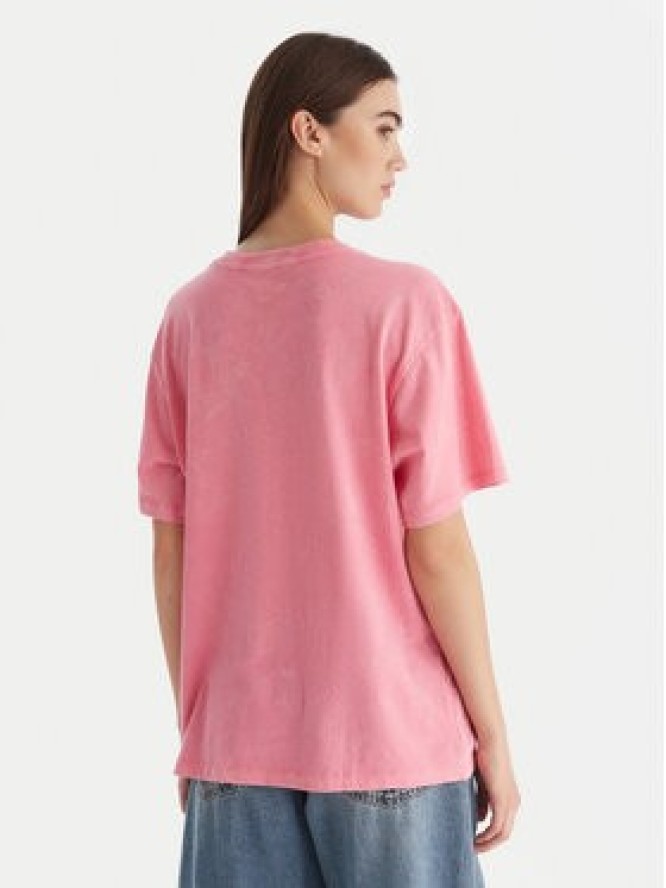 Roxy T-Shirt Sunnyoversize Optic Wash ERJZT06022 Różowy Oversize