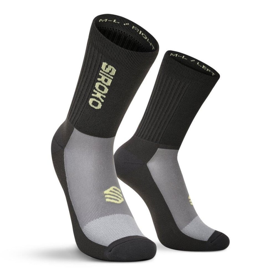 Skarpety rowerowe MTB Kolarstwo Siroko MTB Shred Gray
