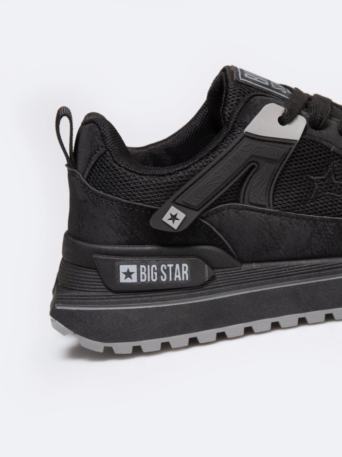 Sneakersy damskie czarne RR374068 906