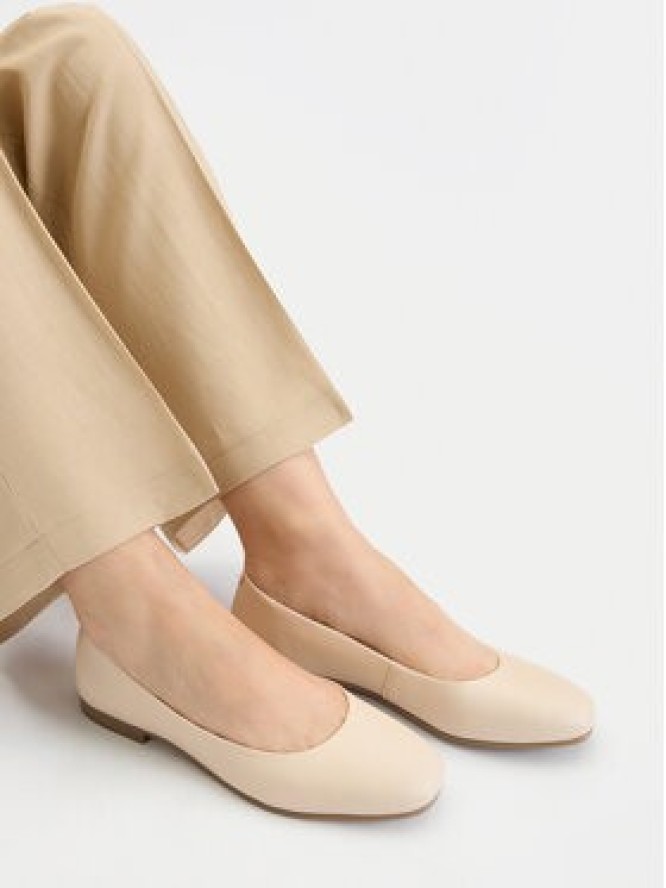 Lasocki Baleriny CEO-RST-WOLLY-09 Beżowy