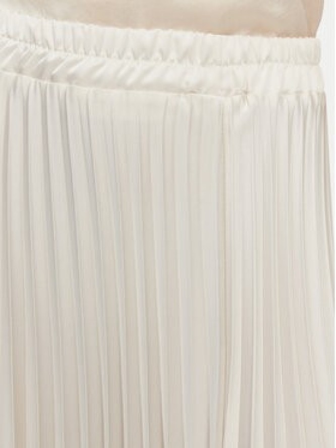 Kontatto Spódnica plisowana SU501C Écru Regular Fit
