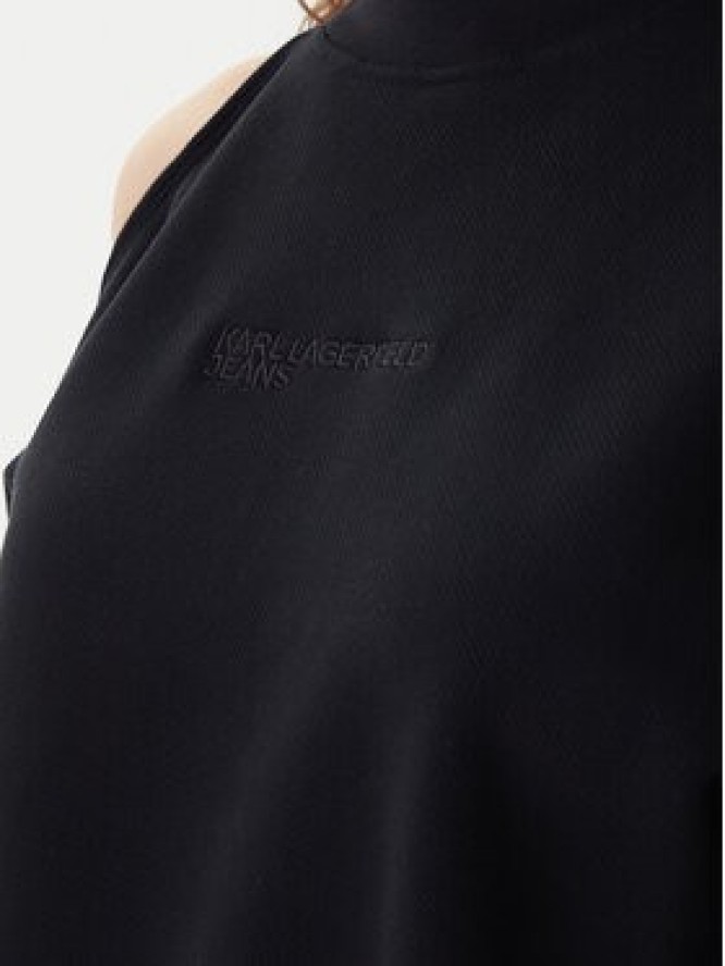 Karl Lagerfeld Jeans Bluza B1W20043 Czarny Relaxed Fit