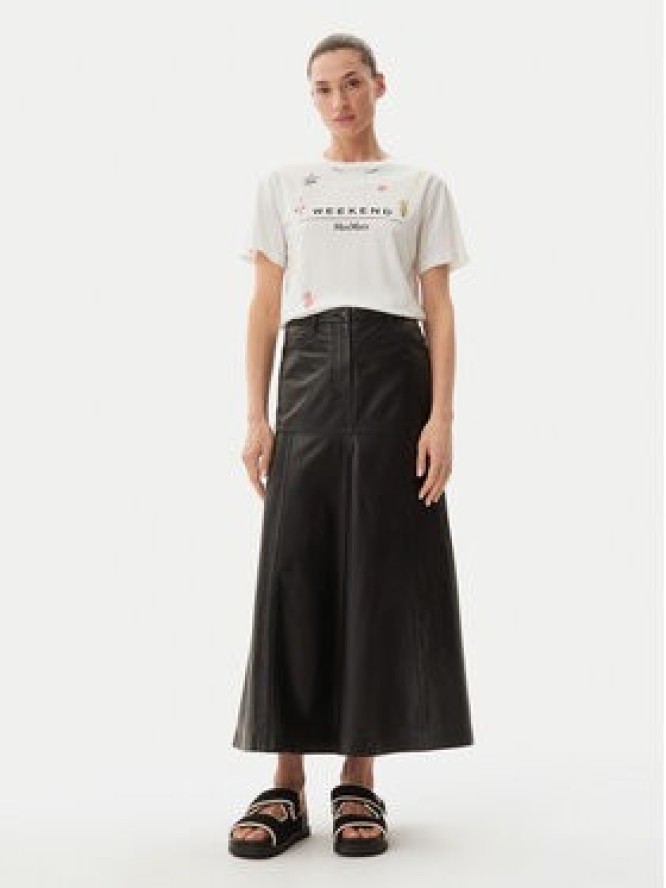 Weekend Max Mara T-Shirt 2515971042650 Biały Regular Fit