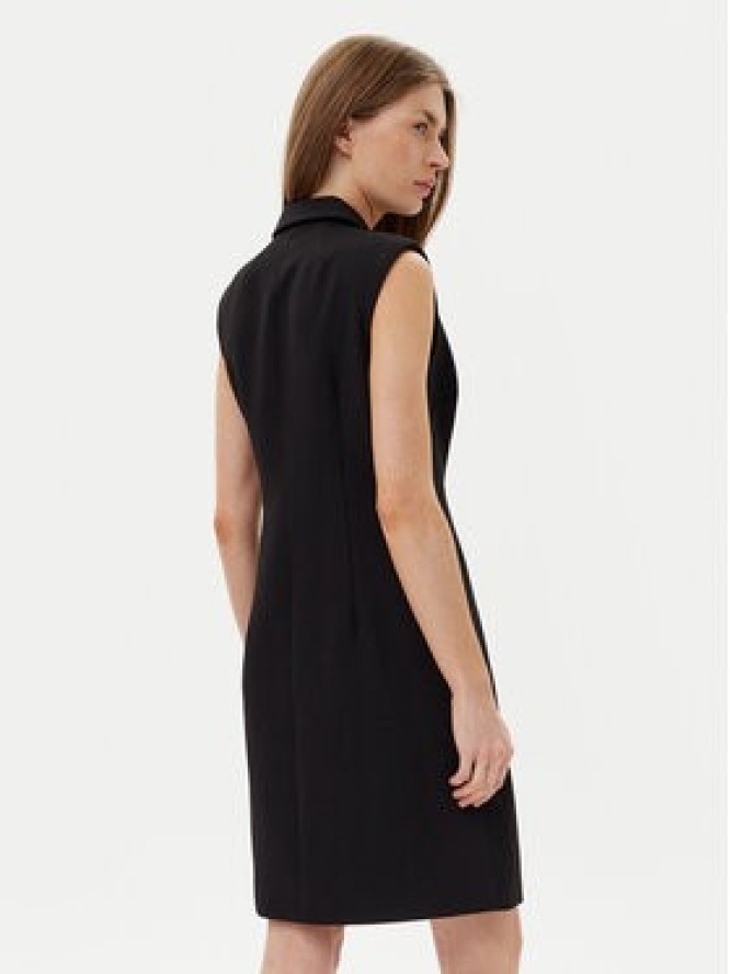 DKNY Sukienka koktajlowa DD5U1H66 Czarny Slim Fit