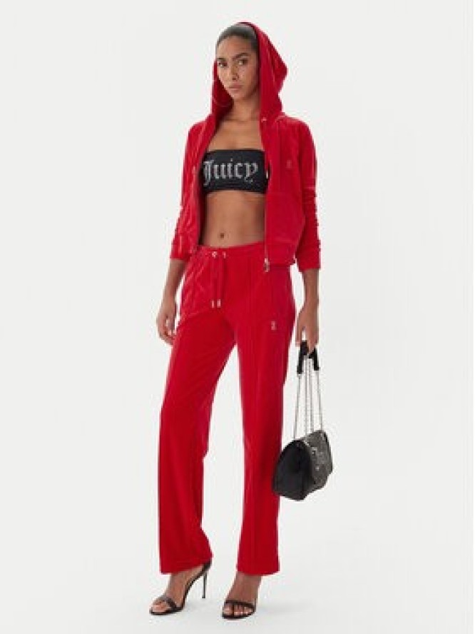 Juicy Couture Spodnie dresowe Tina JCWBJ225307 Czerwony Regular Fit