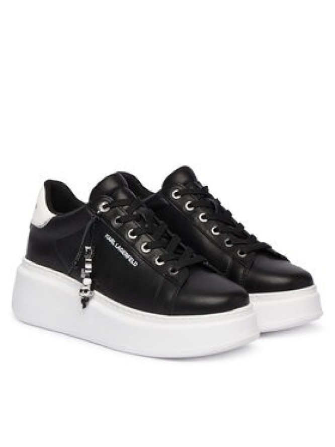 KARL LAGERFELD Sneakersy Anakapri KL63516 Czarny