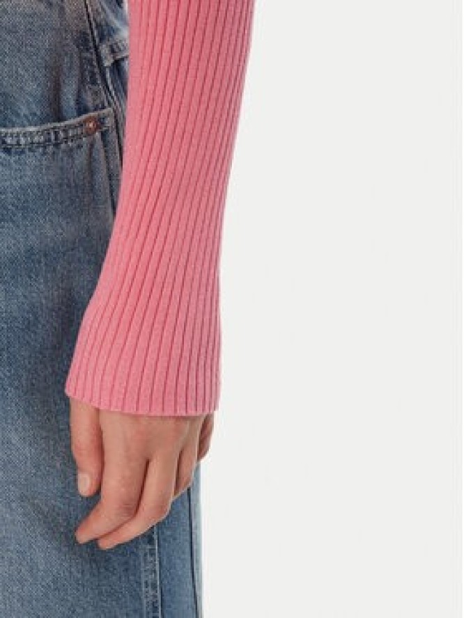 JJXX Sweter Jodi 12250072 Różowy Slim Fit