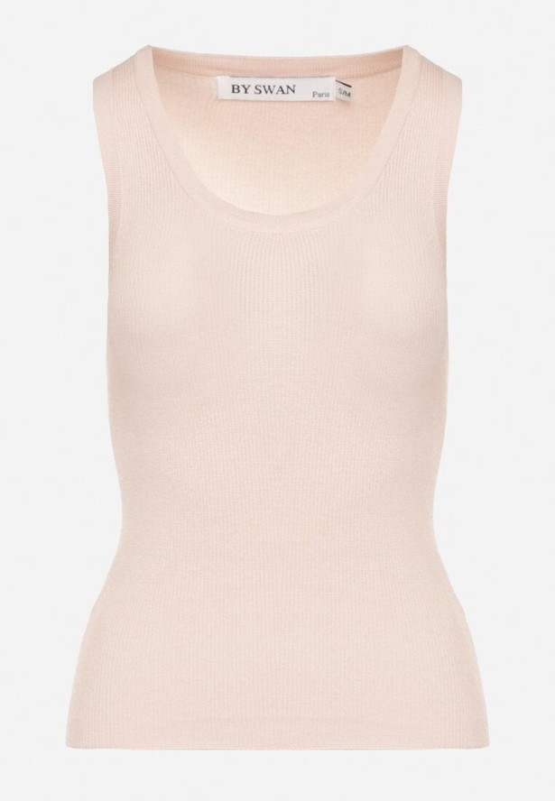 Różowy Top z Modalem i Wiskozą Sanilatia