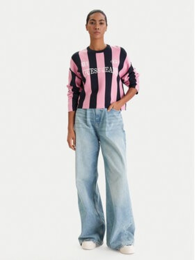 Guess Jeans Sweter W6RR17 Z3FC2 Kolorowy Regular Fit