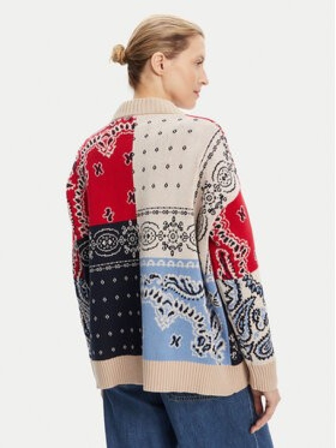 Weekend Max Mara Kardigan Baobab 2525346051 Kolorowy Relaxed Fit