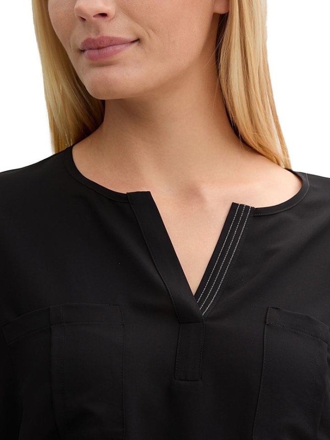 Tom Tailor Bluzka w kolorze czarnym rozmiar: M