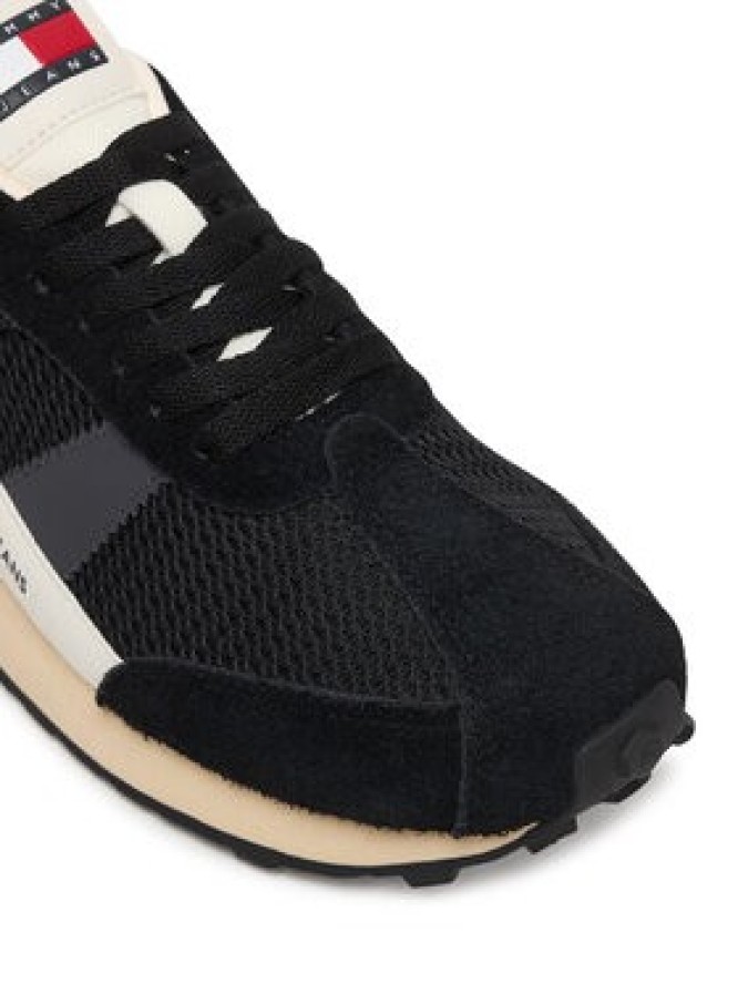 Tommy Jeans Sneakersy Tjw Retro Runner Archive EN0EN03013 Czarny
