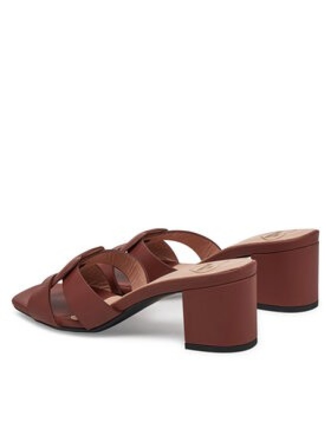 LOVE MOSCHINO Klapki JA28065G1MIA0201 Brązowy