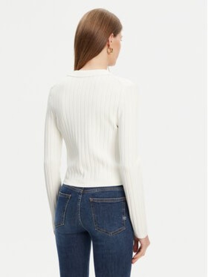 Guess Kardigan W5YR11 Z0130 Biały Regular Fit