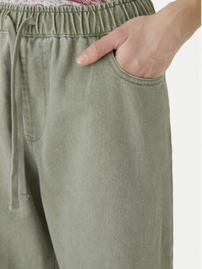 Roxy Jeansy Saltwater ERJDP03329 Zielony Loose Fit