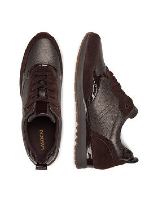 Lasocki Sneakersy CEO-WI23-GOLD-07 Brązowy