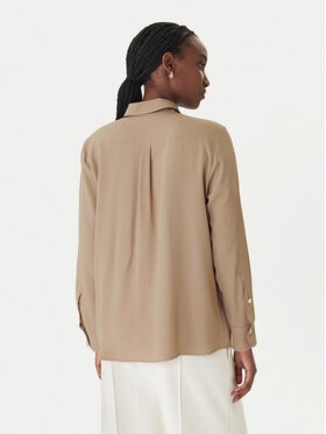 Marella Koszula Febe 2613111051 Beżowy Regular Fit