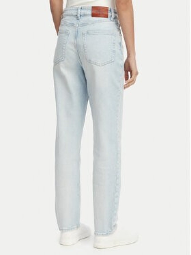 Calvin Klein Jeans Jeansy LV047F669G Niebieski Mom Fit