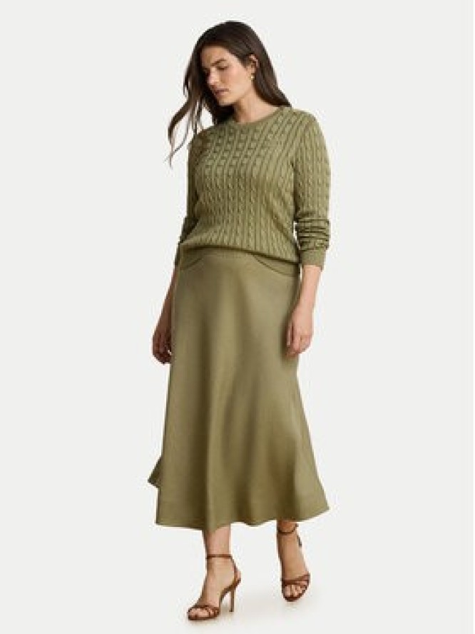 LAUREN RALPH LAUREN Sweter Montiva 200P14039004 Zielony Regular Fit