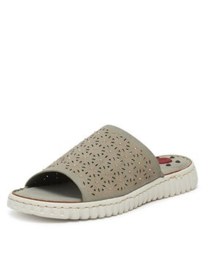 Go Soft Klapki LA3J9143-4 Szary