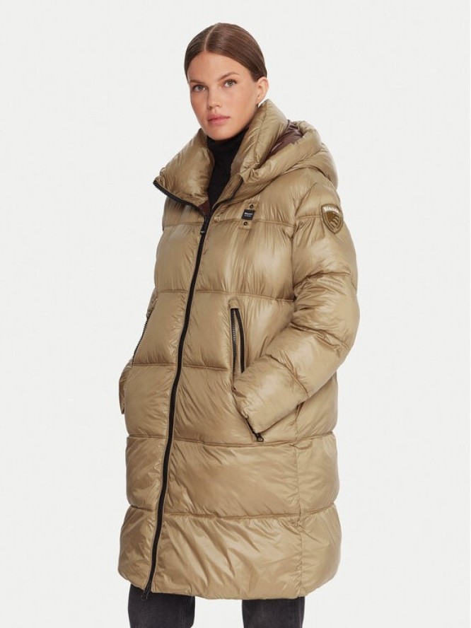 Blauer Kurtka zimowa 25WBLDK02192 Brązowy Regular Fit