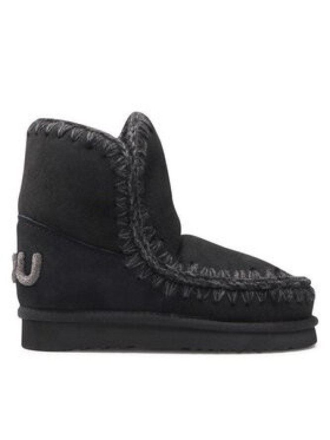 Mou Śniegowce Eskimo 18 Glitter Logo MU.FW101050A Czarny