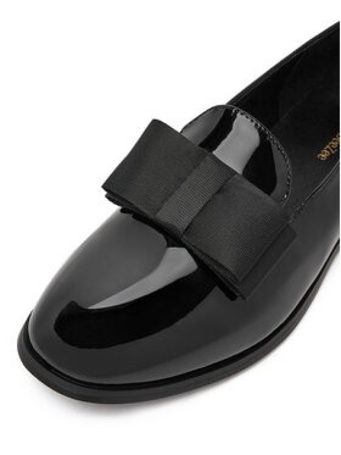 DeeZee Loafersy 20232-1 Czarny