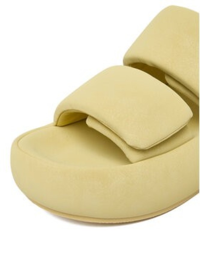 Juicy Couture Klapki CEO-WSS21515-06 Żółty