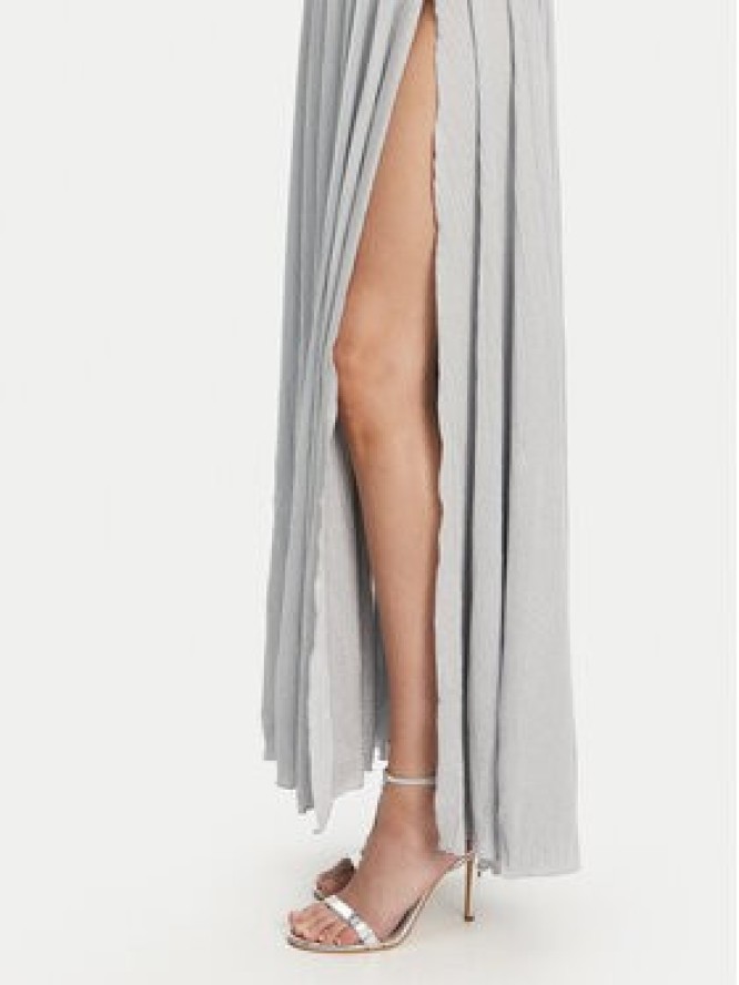 Elisabetta Franchi Sukienka wieczorowa AB-R22-52E2 Błękitny Regular Fit