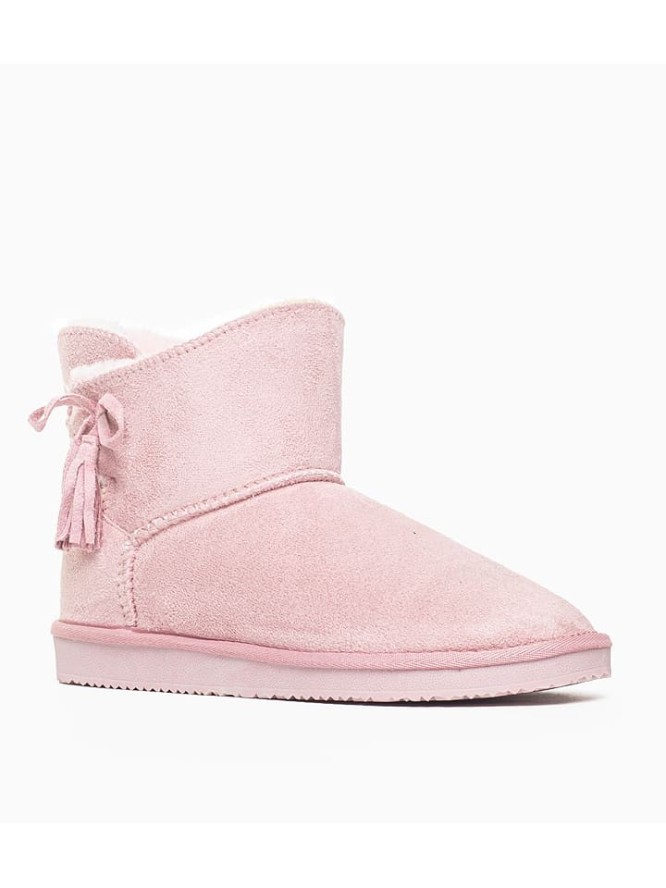 ISLAND BOOT Botki zimowe "Cullen" w kolorze jasnoróżowym rozmiar: 38