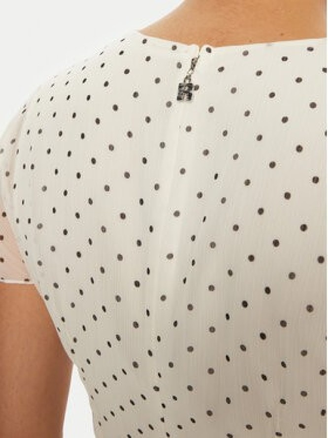 ROTATE Sukienka codzienna 114227 Biały Regular Fit