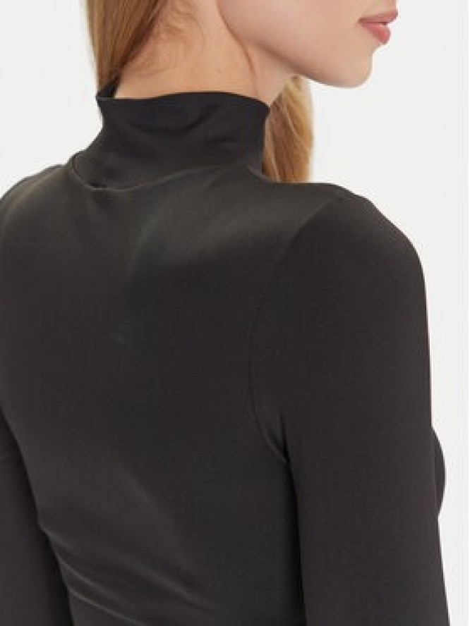 Tommy Jeans Sukienka codzienna Silver Script DW0DW21504 Czarny Slim Fit