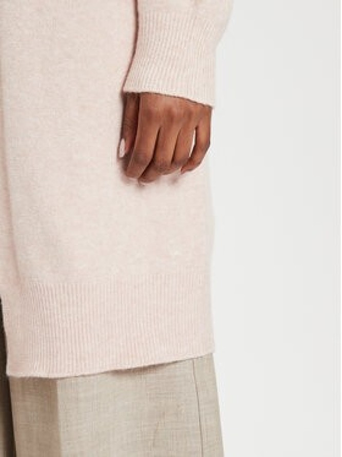 Kontatto Kardigan 3M0143 Różowy Relaxed Fit