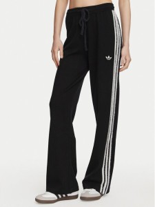 adidas Spodnie dresowe Firebird KS9363 Czarny Regular Fit