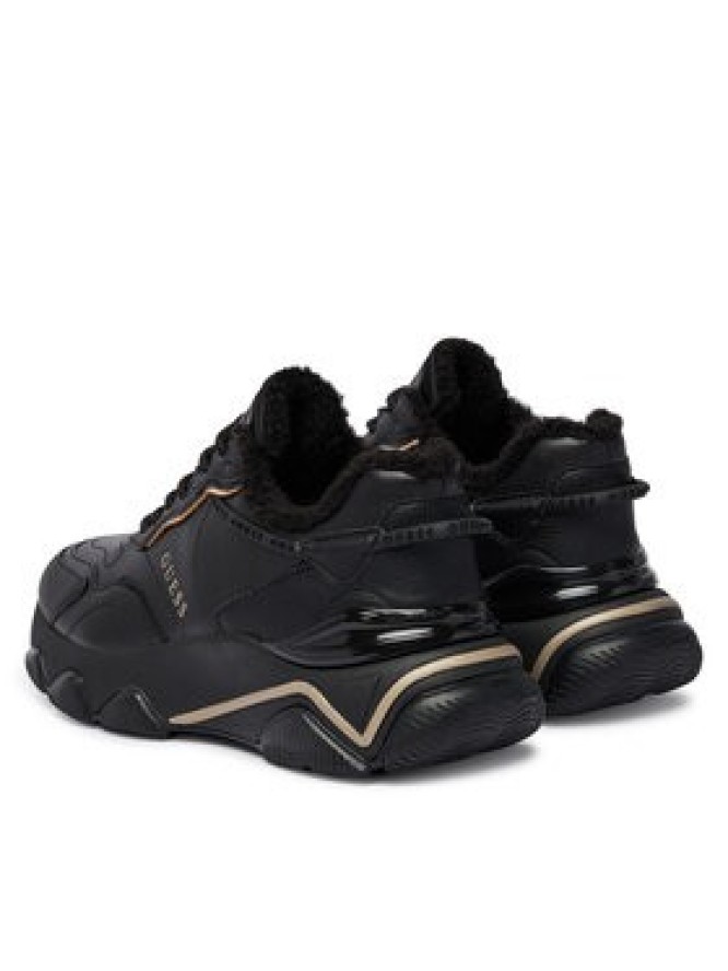 Guess Sneakersy FLFMI4 ELE12 Czarny