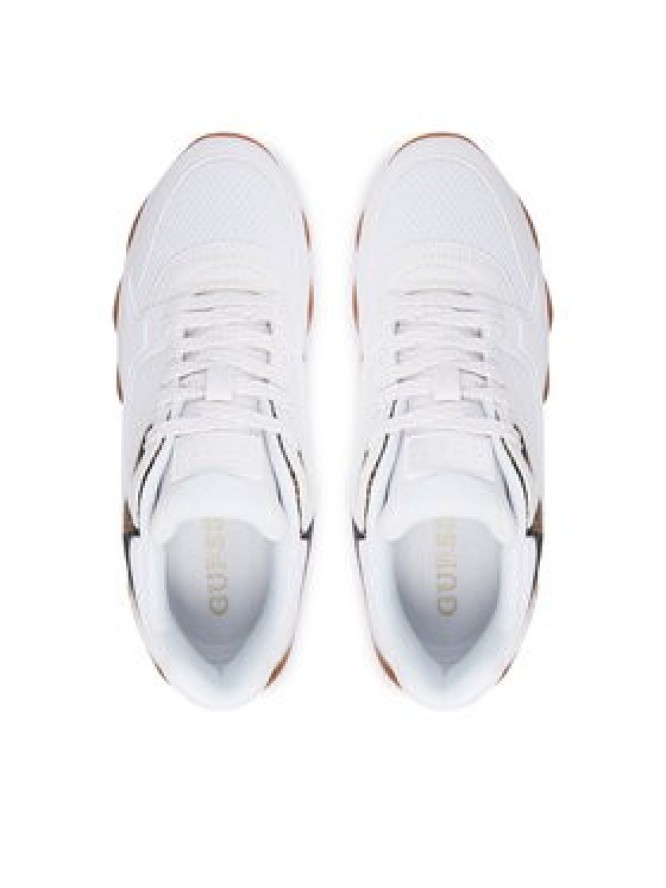 Guess Sneakersy FLTMZZ ELE12 Biały