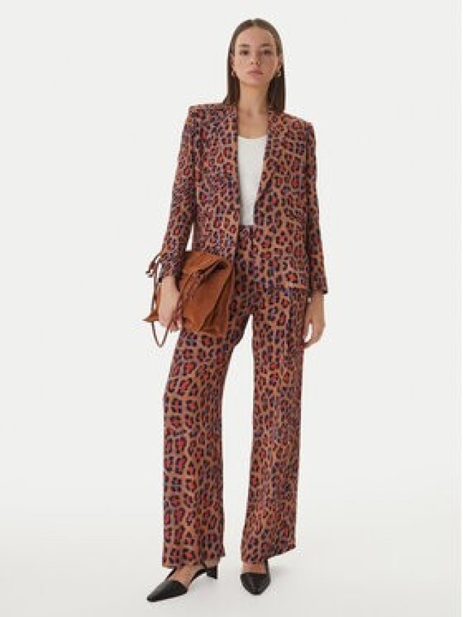 LOLA CASADEMUNT Marynarka MS2602005 Brązowy Straight Fit