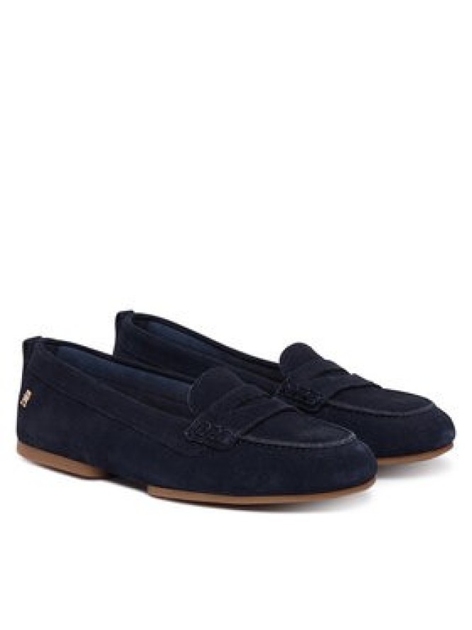 Tommy Hilfiger Mokasyny Th Flex FW0FW09507 Granatowy