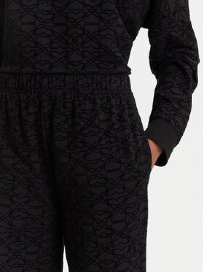 HUGO Spodnie dresowe 50545211 Czarny Regular Fit