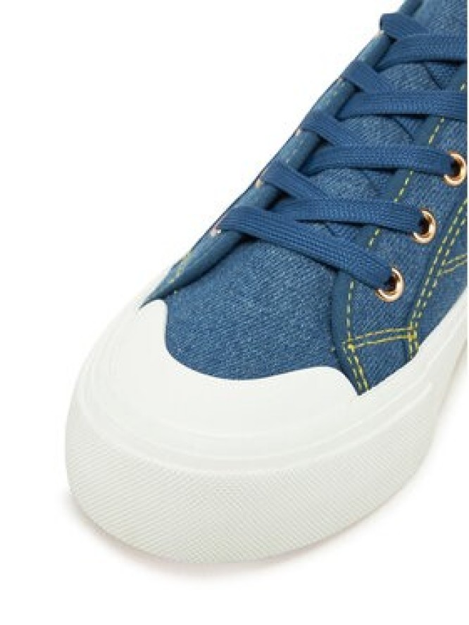 LOVE MOSCHINO Trampki JA15012G1MJO5700 Niebieski