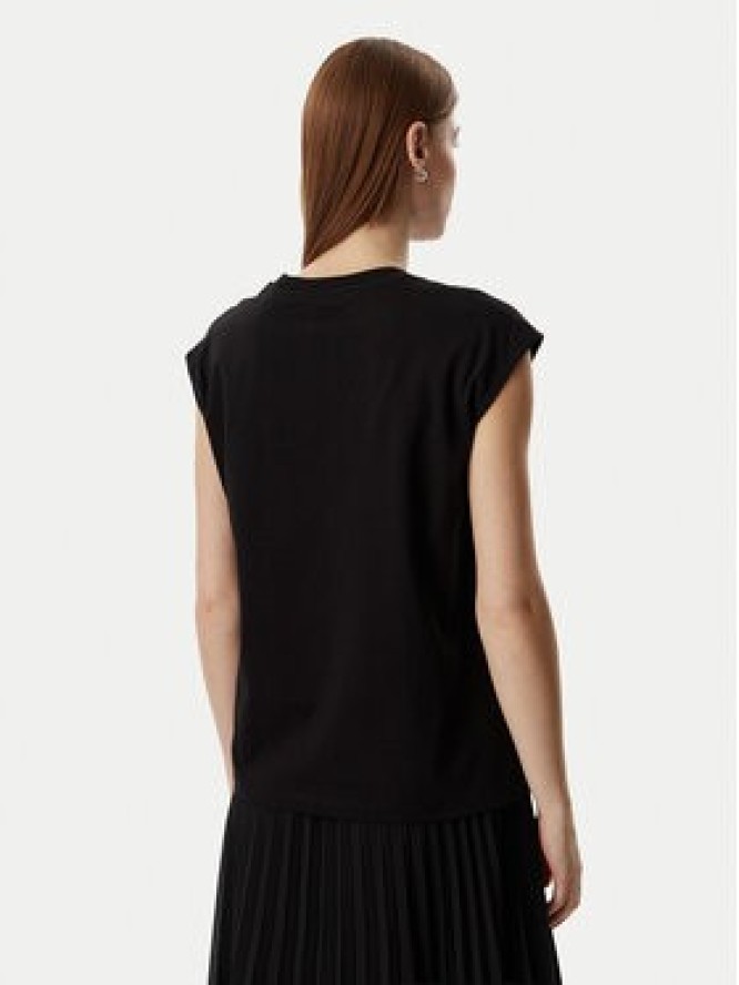 KARL LAGERFELD T-Shirt B2W17018 Czarny Regular Fit