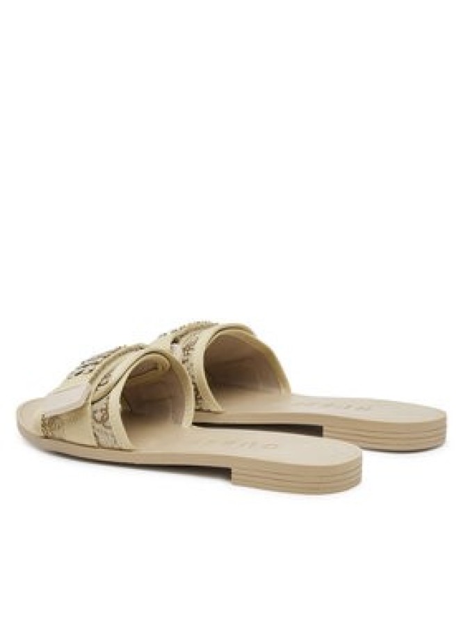 Guess Klapki FLJELY LEL19 Złoty